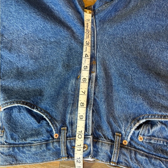 BDG straight leg cropped raw edge  jeans size 28 - Picture 7 of 10